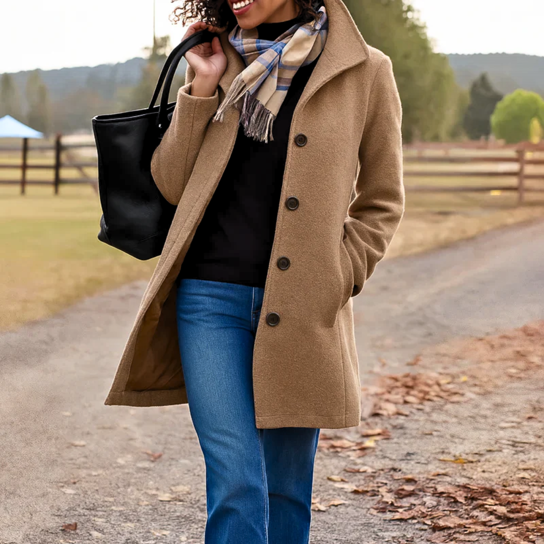 Roksana | Klasyczny płaszcz