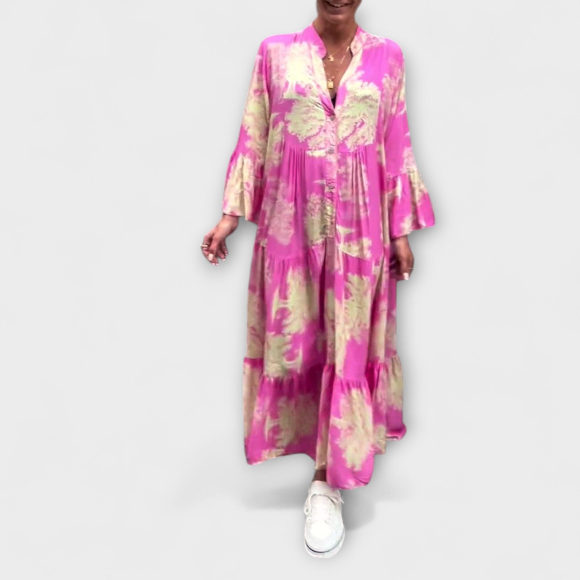 Mariveth | Elegancka Maxi Sukienka