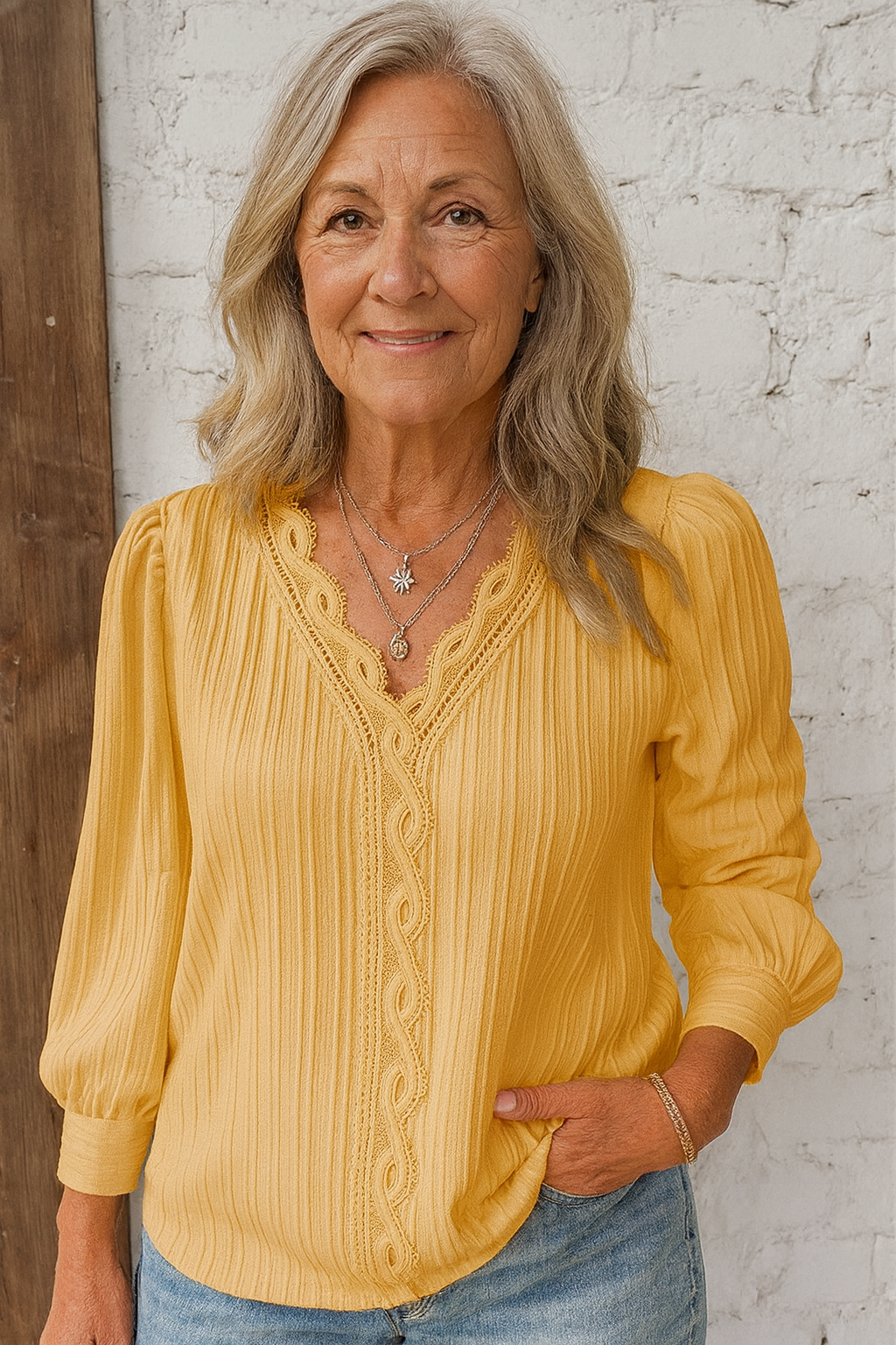 Wioletta | Plisowana Bluzka