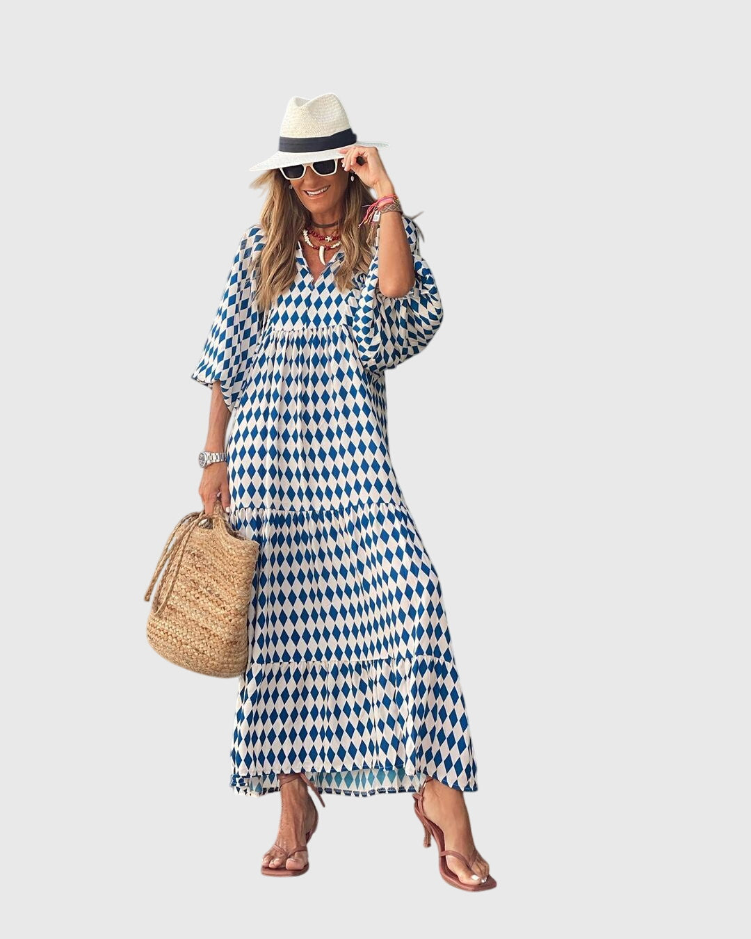 Sarah™ - Boho Maxi Sukienka